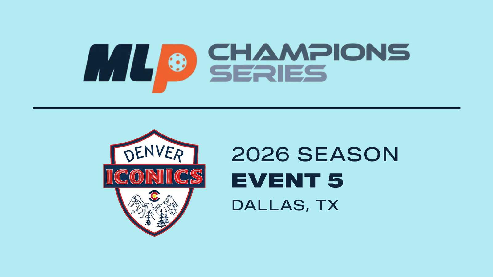 Champions Series Pickleball Championships