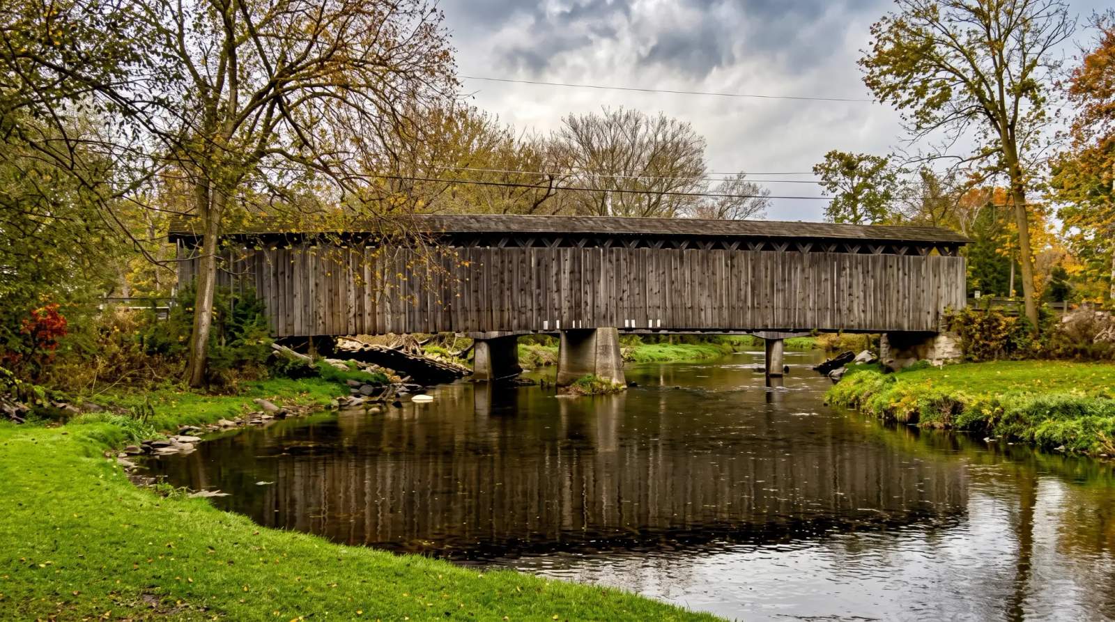 Cedarburg Covered Bridge: Wisconsin's Last Historic Covered Bridge