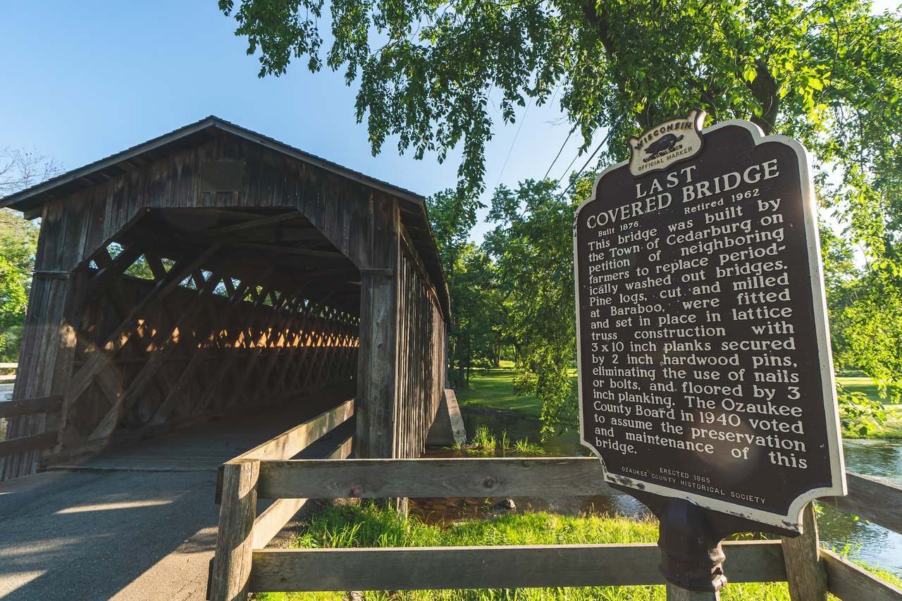 Historic Cedarburg Covered Bridge — photo 2