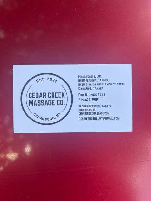 Cedar Creek Massage Co. — photo 2